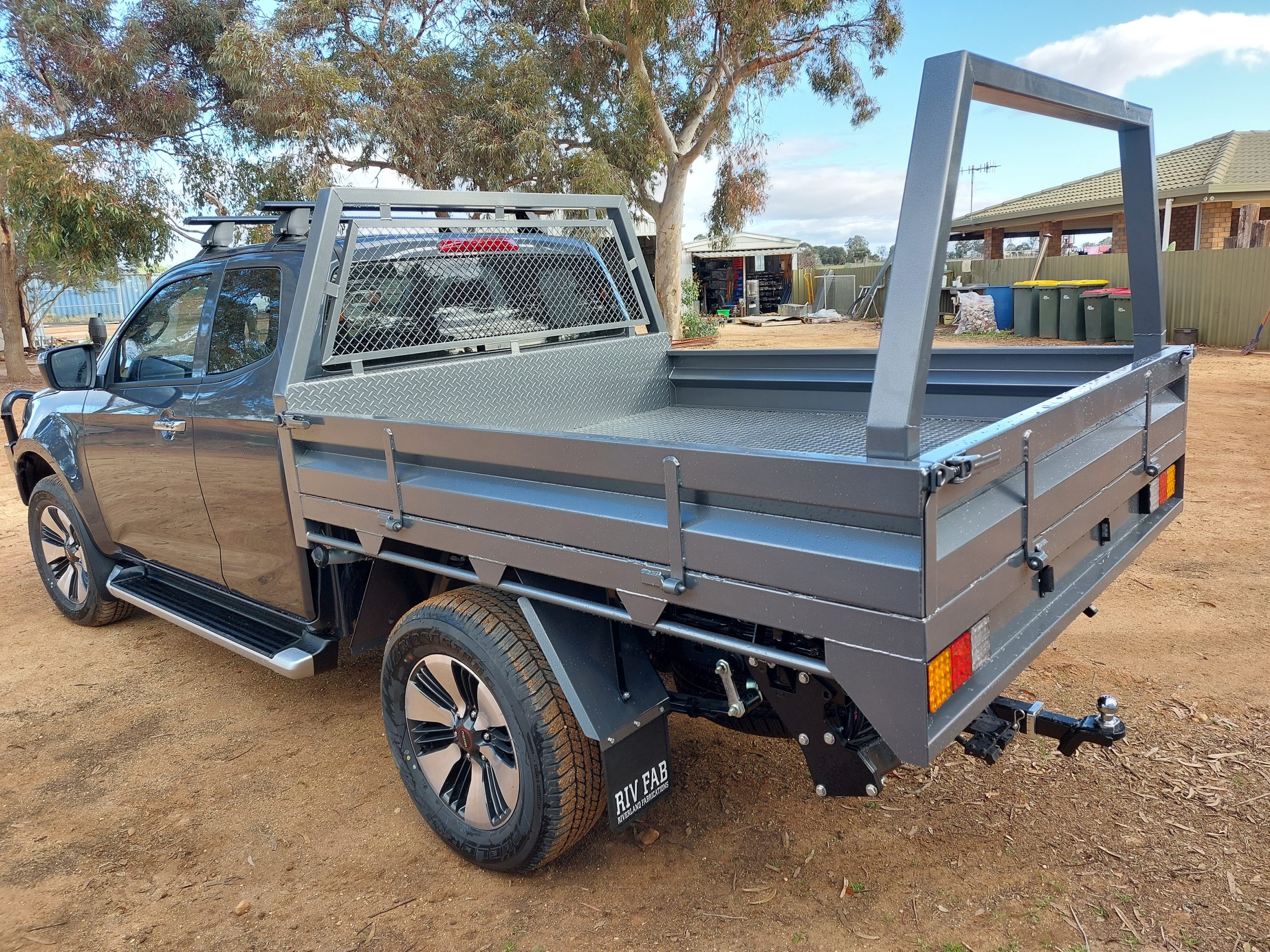 D-Max Space Cab Steel Tray